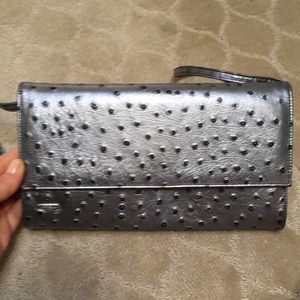 Italian Ostrich skin bag
